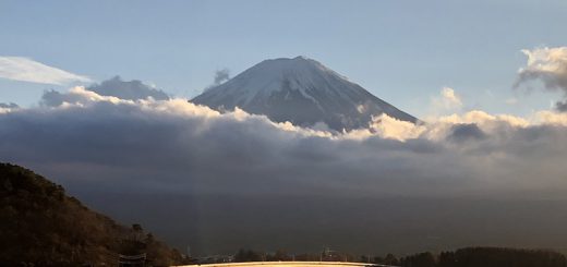 富士山と河口湖大橋