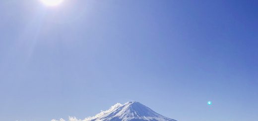 大石公園の富士山